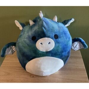 Squishmallow Flip-a-mallow Dominic The Dragon‎ And Aina The Unicorn 11" New